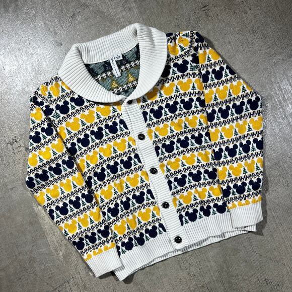 Disney x Janie & Jack Mickey Bundle – Cardigan+Sweater SZ 8 - Picture 5 of 7